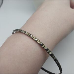 Arabic raised scroll bracelet‎ bangle
